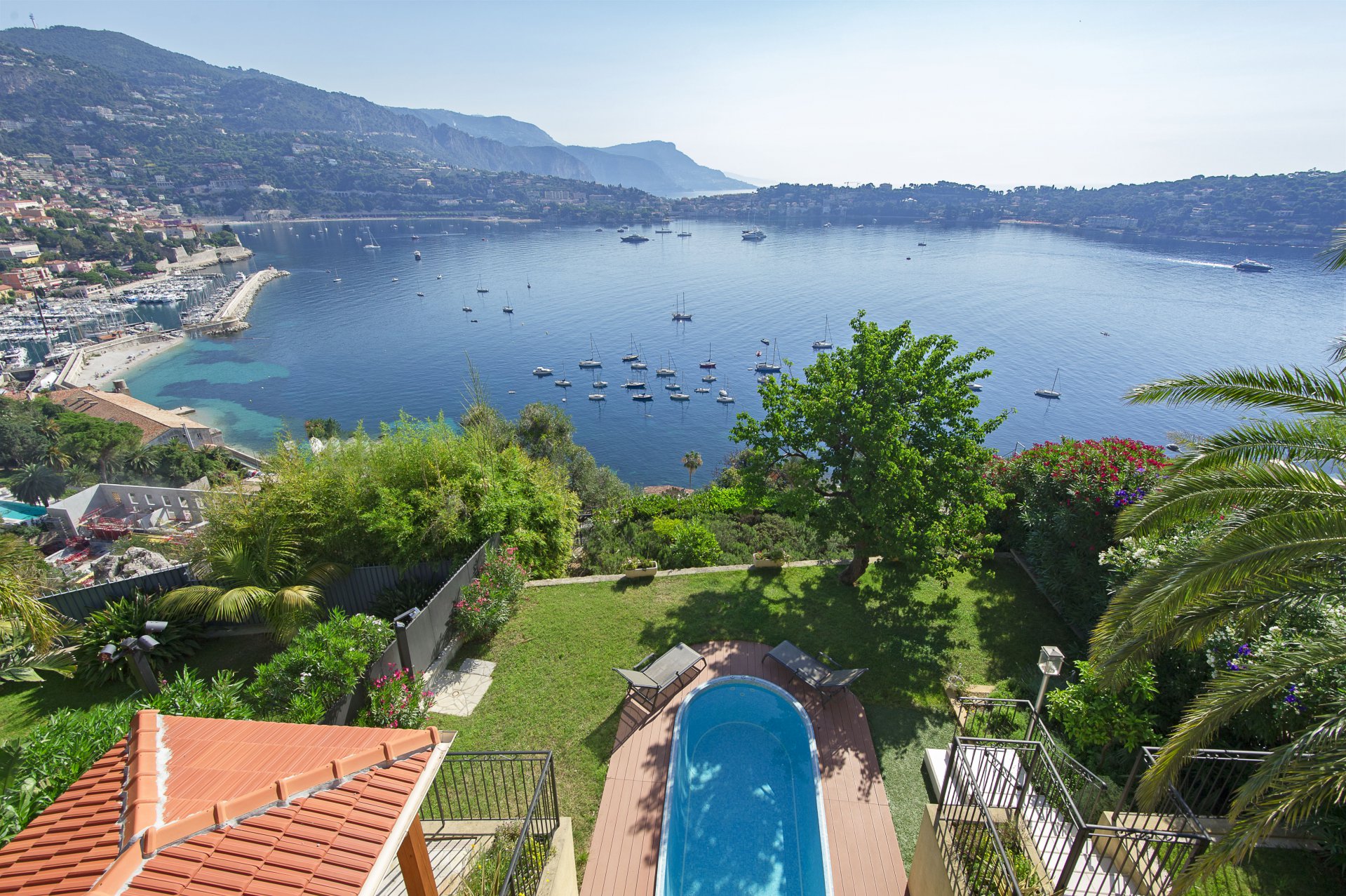 Villa with sea views and Cap Ferrat, Cap de Nice