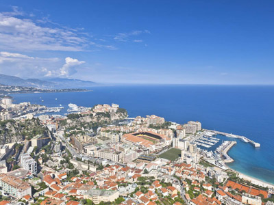Monaco  a  luxurious part of the French Riviera 