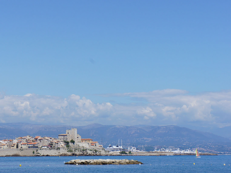 Antibes - the second largest town on Côte d’Azur after Nice