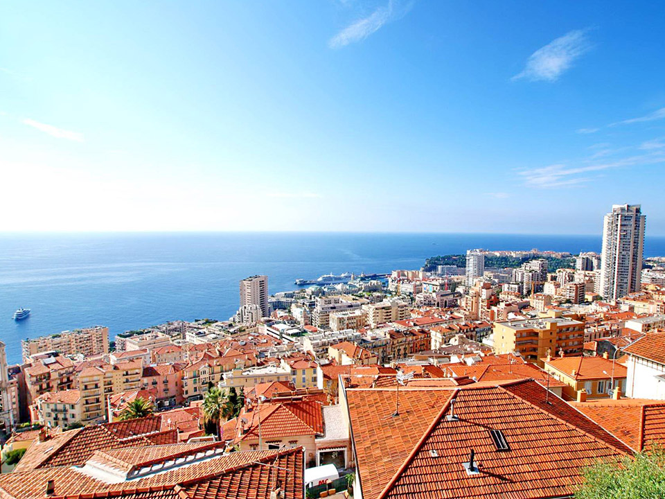 Beausoleil -  a town on the hills just above Monaco